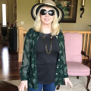 Coldwater Creek Green Tunic